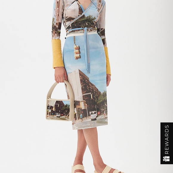 Rejina pyo Amy Skirt (New York print) - Picture 2 of 9